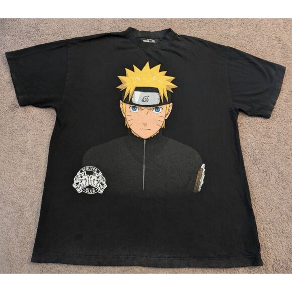 RARE Limited Edition Darc Sport x Naruto Uzumaki Wolves Anime T-Shirt Men's M - Picture 1 of 6